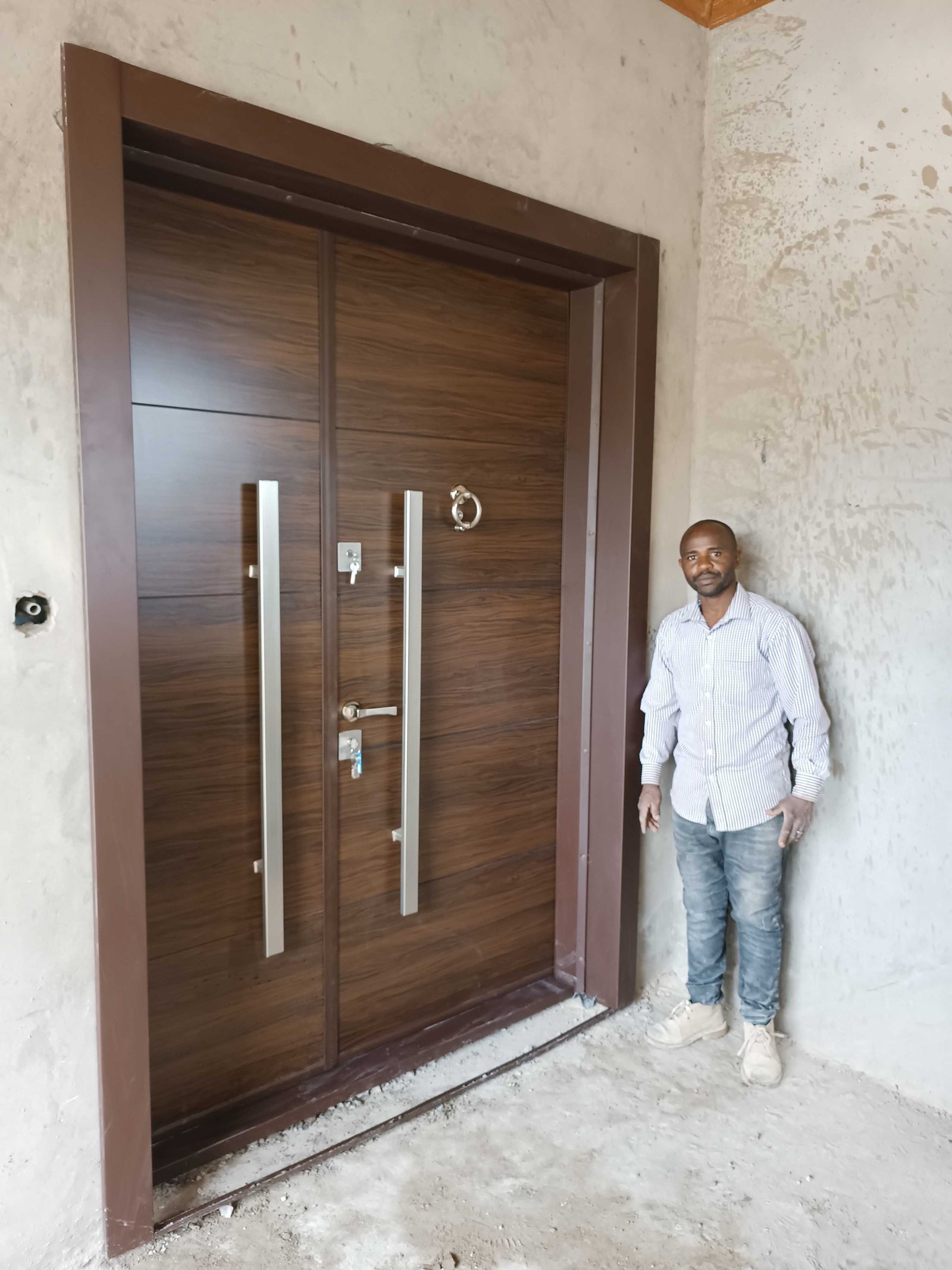 security door double entry